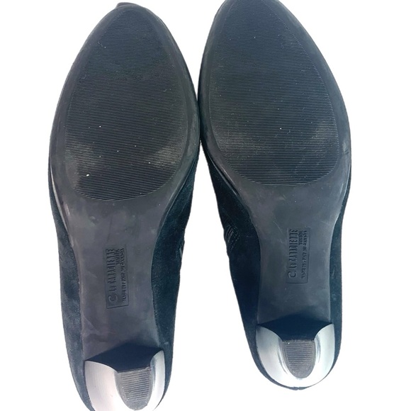 La CANADIENNE Dark Suede Ankle Boots - Picture 6 of 7